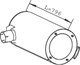 Глушитель основной Iveco (бочка)