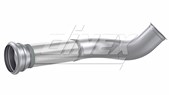 Труба глушителя передняя с гофрой\ RVI, Volvo_DINEX_8AE035